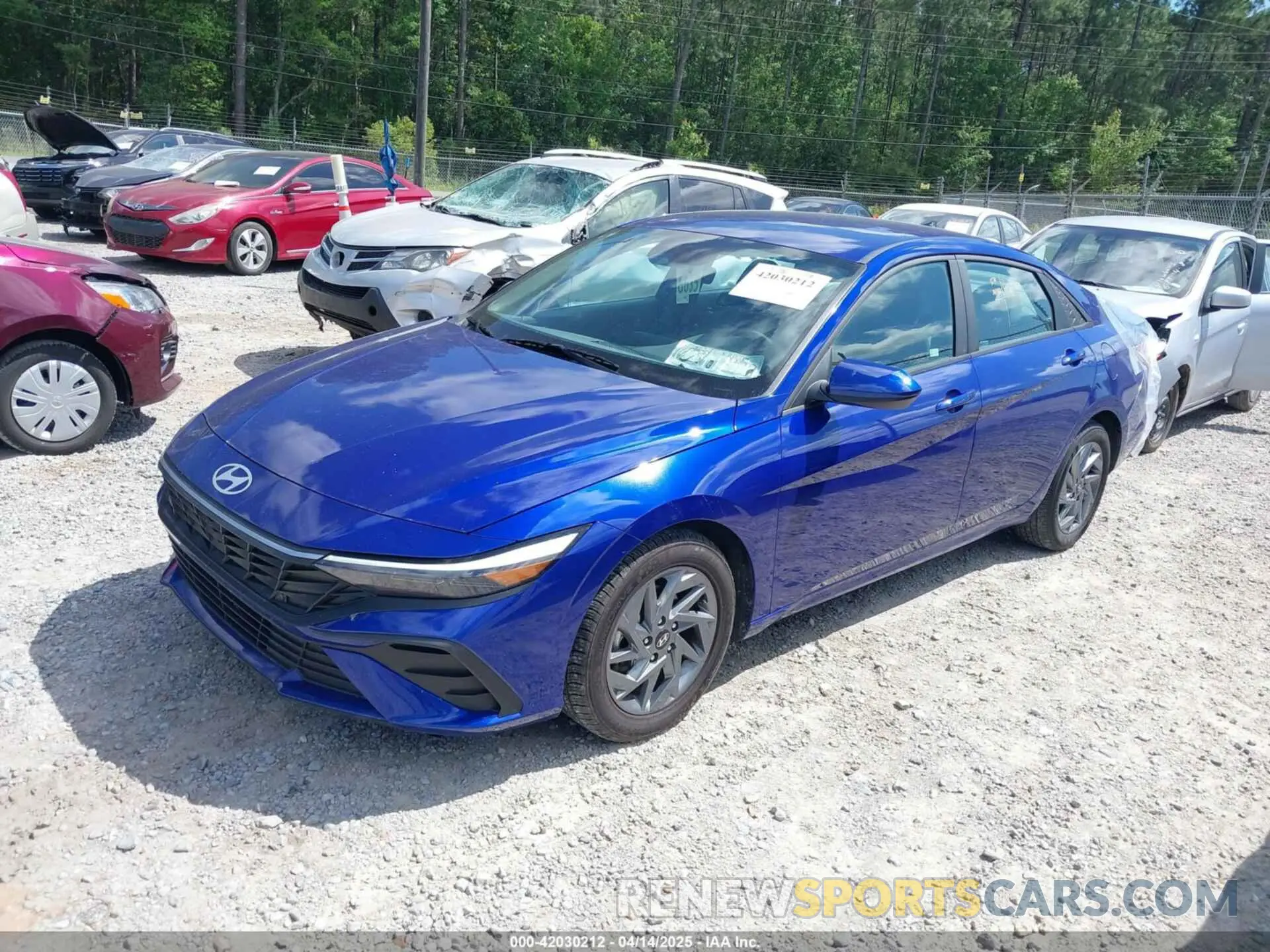 2 fotografías del automóvil dañado KMHLM4DG8RU648736 HYUNDAI ELANTRA 2024