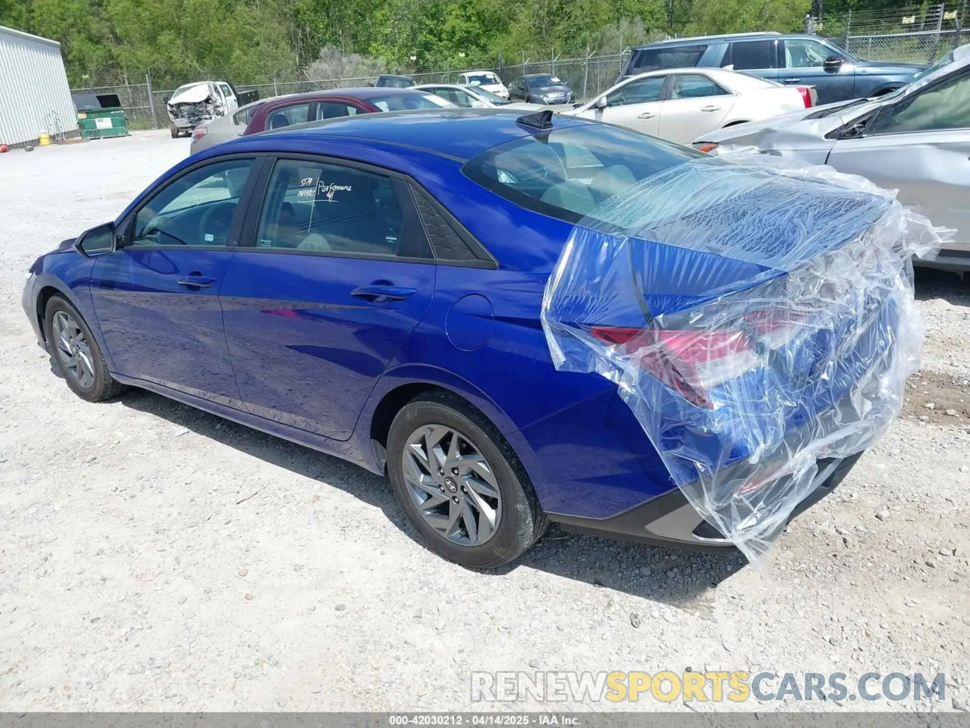 3 fotografías del automóvil dañado KMHLM4DG8RU648736 HYUNDAI ELANTRA 2024