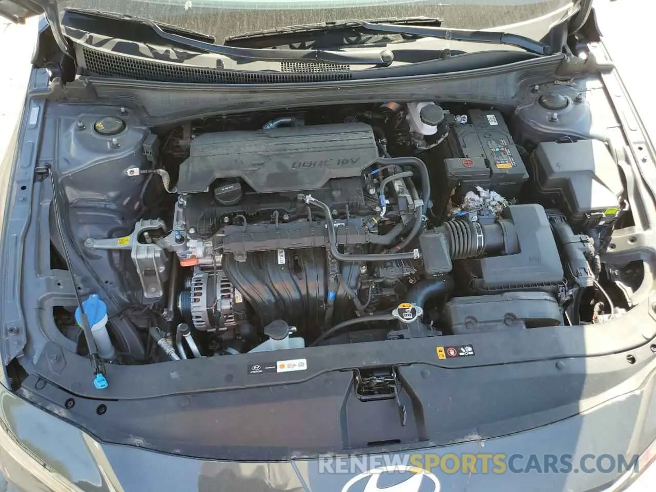 11 fotografías del automóvil dañado KMHLM4DG8RU657548 HYUNDAI ELANTRA 2024
