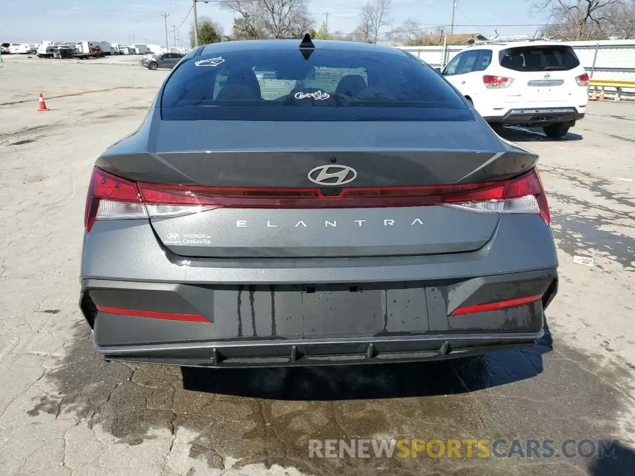 6 fotografías del automóvil dañado KMHLM4DG8RU657548 HYUNDAI ELANTRA 2024