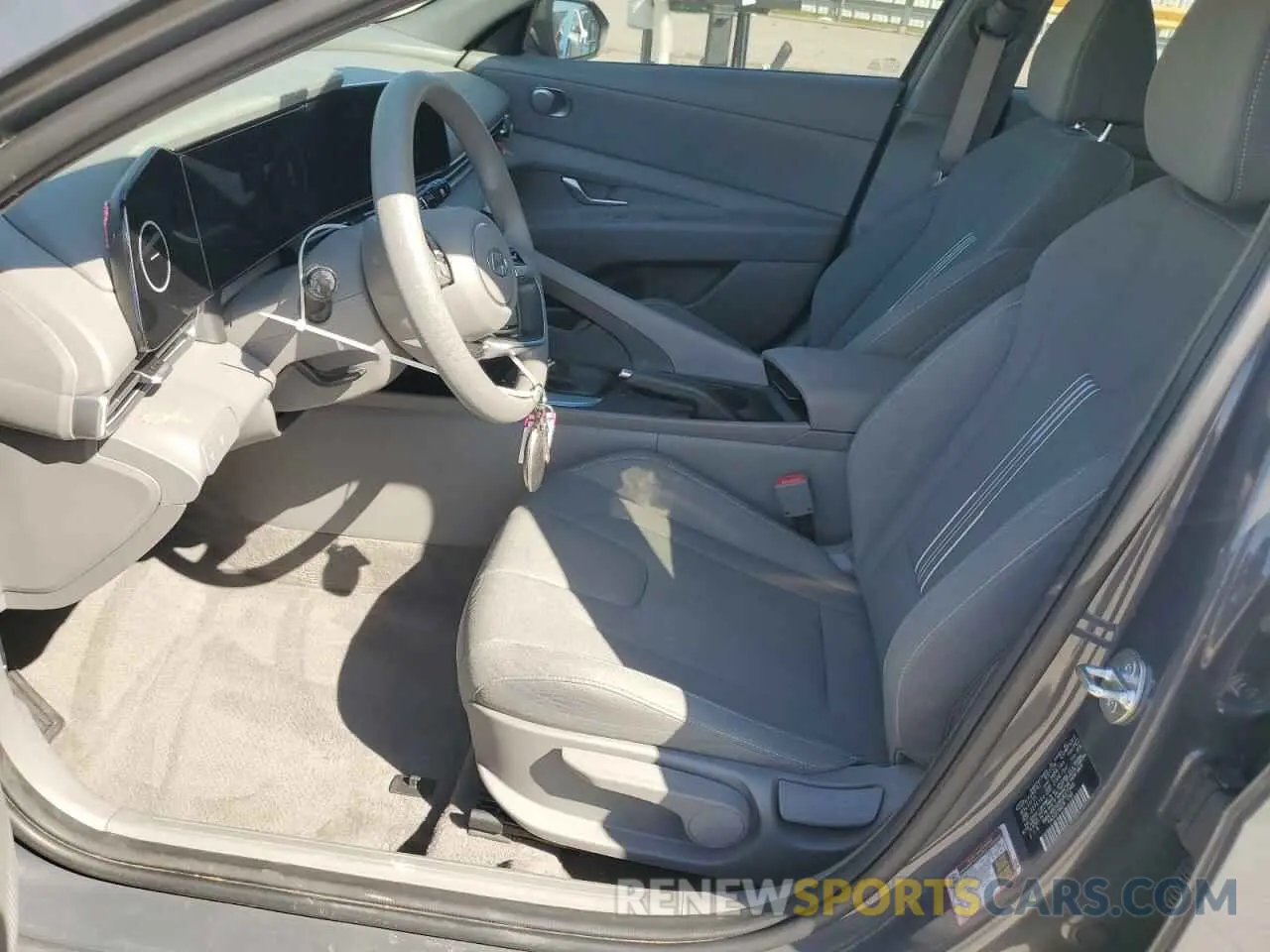 7 fotografías del automóvil dañado KMHLM4DG8RU657548 HYUNDAI ELANTRA 2024