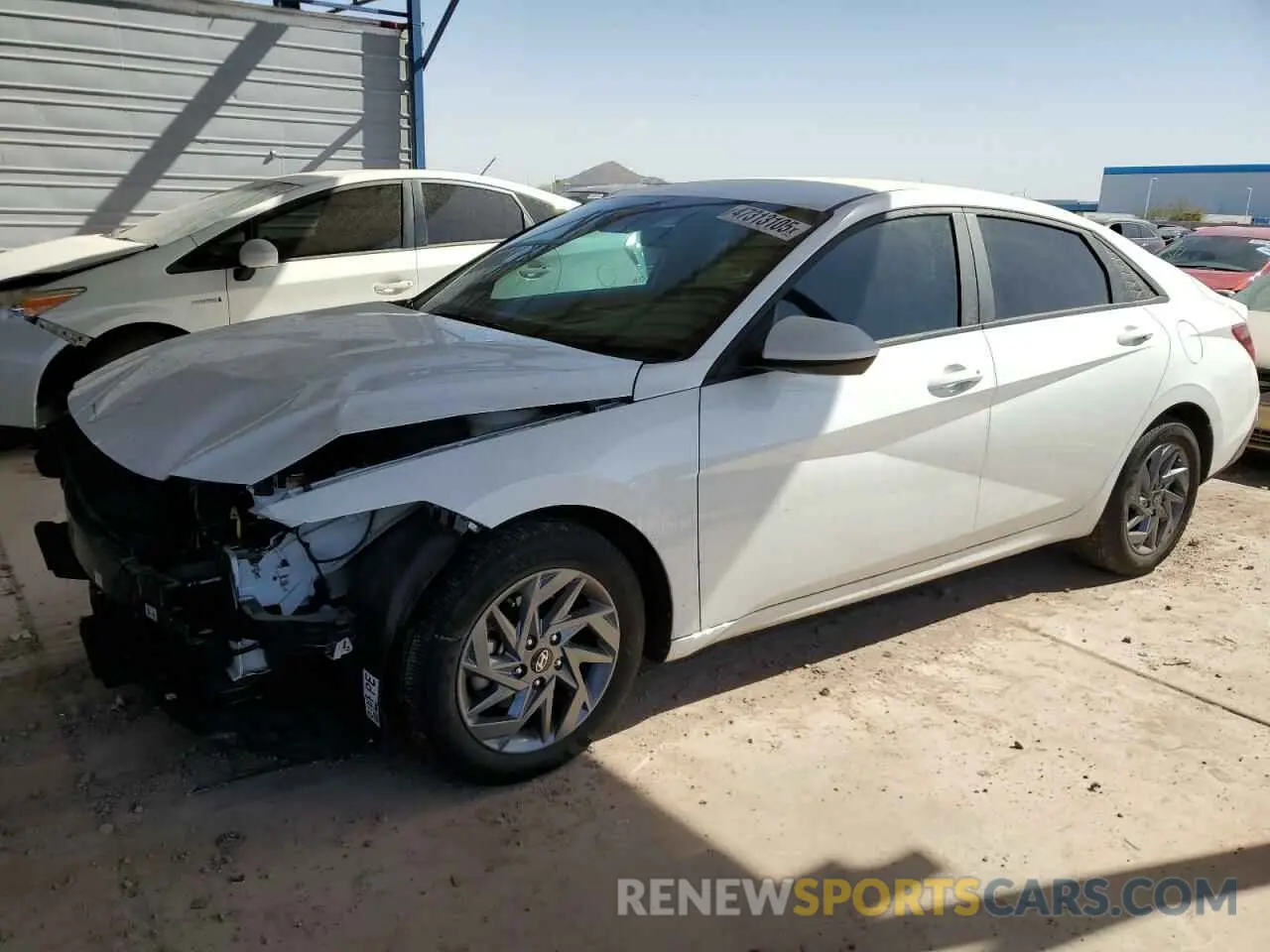 1 fotografías del automóvil dañado KMHLM4DG8RU672003 HYUNDAI ELANTRA 2024