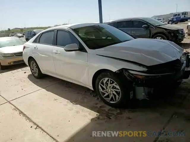 10 fotografías del automóvil dañado KMHLM4DG8RU672003 HYUNDAI ELANTRA 2024