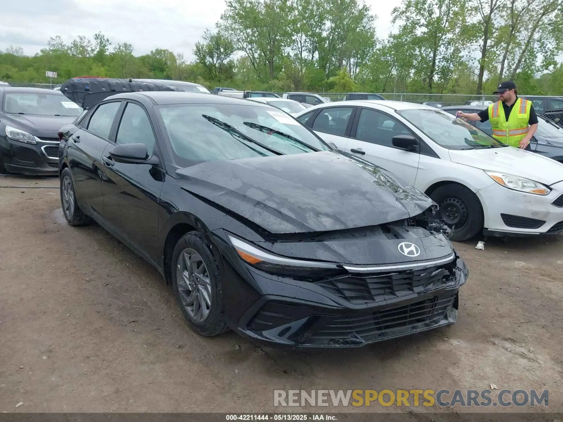1 fotografías del automóvil dañado KMHLM4DG8RU690033 HYUNDAI ELANTRA 2024