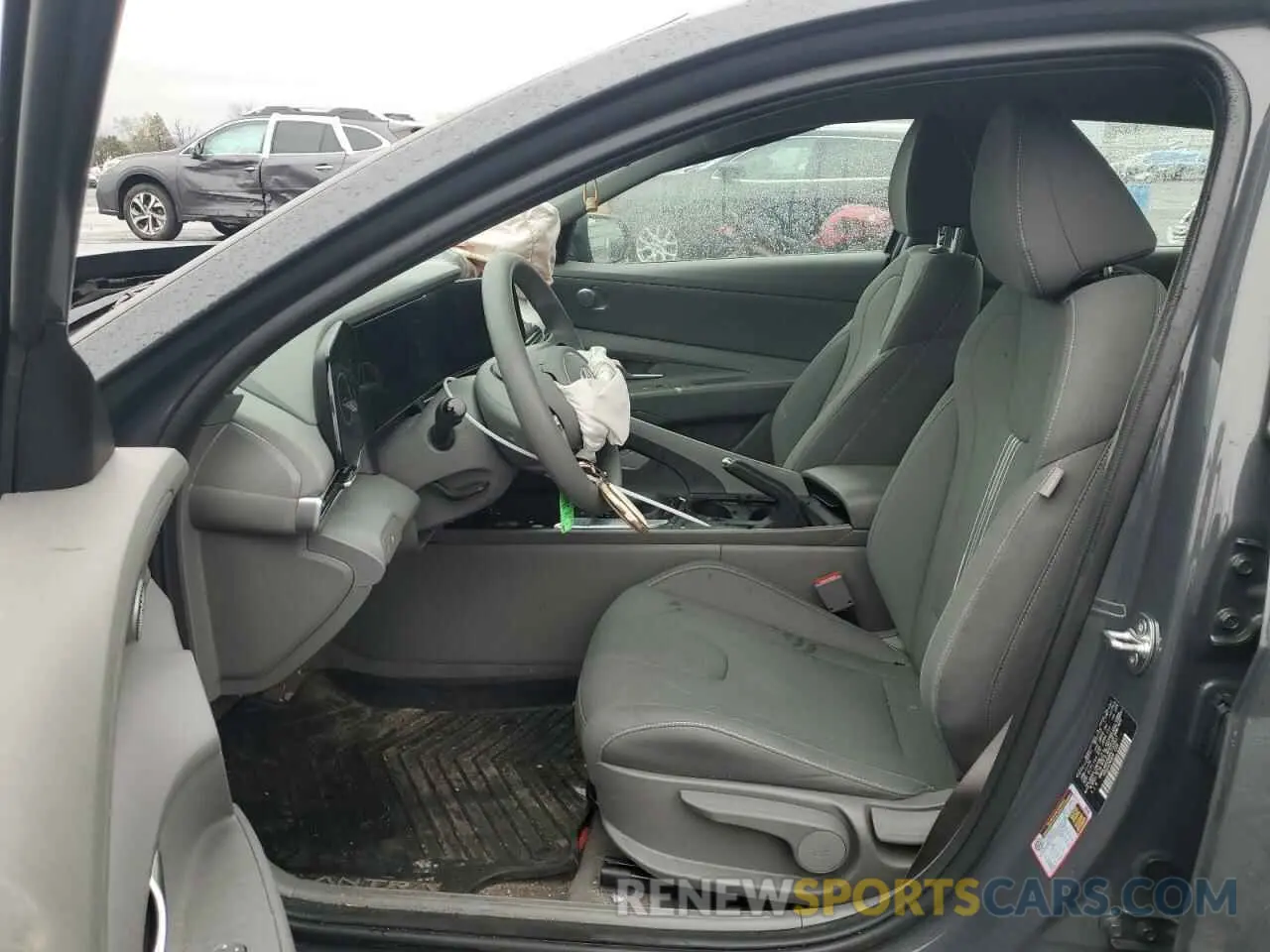7 fotografías del automóvil dañado KMHLM4DG8RU732507 HYUNDAI ELANTRA 2024