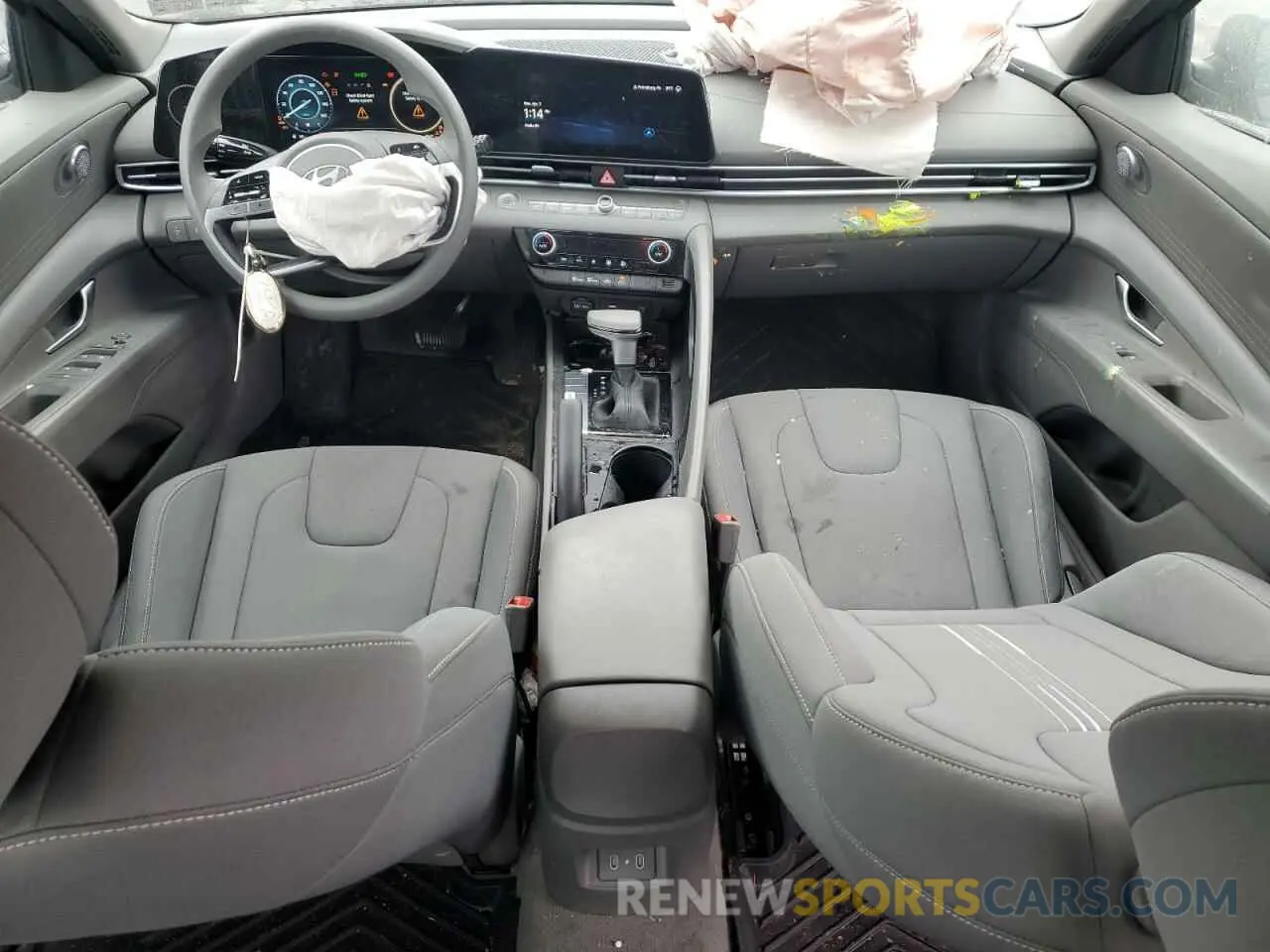 8 fotografías del automóvil dañado KMHLM4DG8RU732507 HYUNDAI ELANTRA 2024