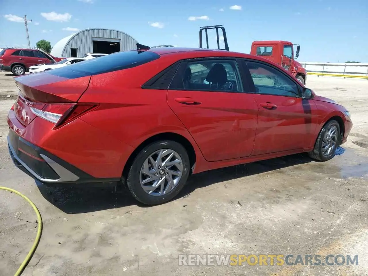 3 fotografías del automóvil dañado KMHLM4DG8RU742924 HYUNDAI ELANTRA 2024