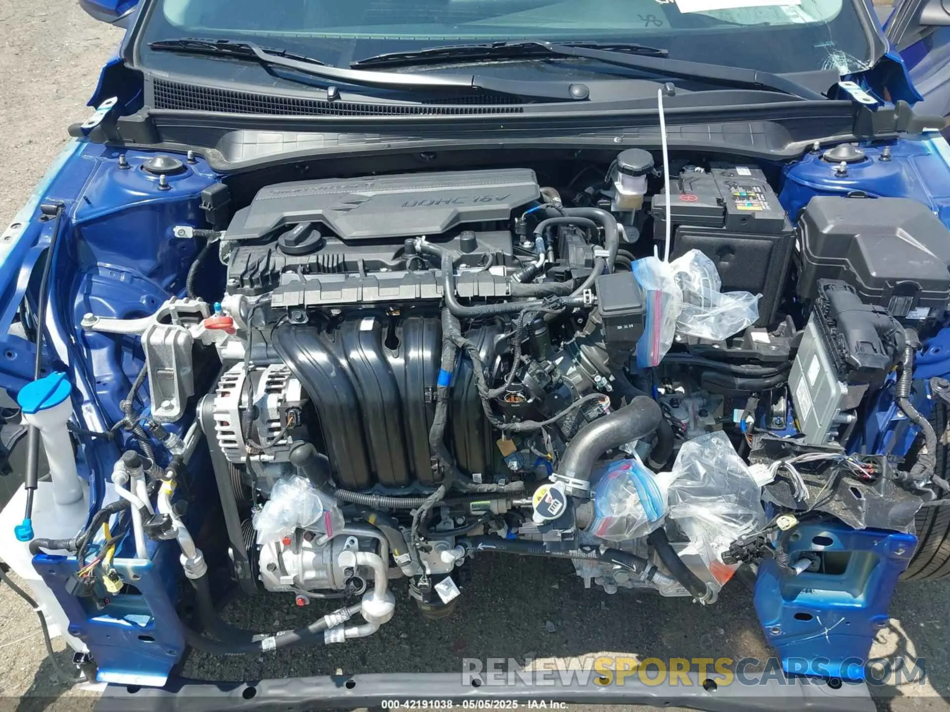 10 fotografías del automóvil dañado KMHLM4DG8RU770920 HYUNDAI ELANTRA 2024