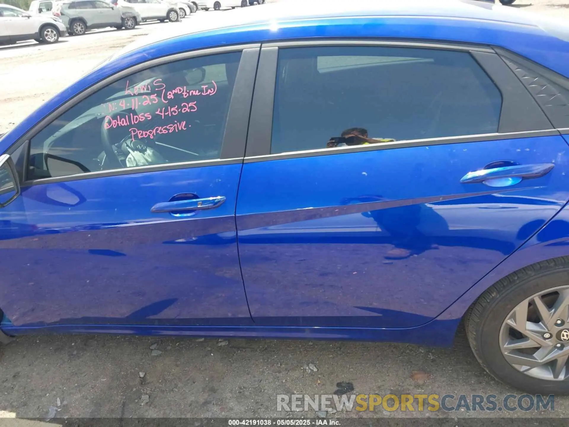 15 fotografías del automóvil dañado KMHLM4DG8RU770920 HYUNDAI ELANTRA 2024