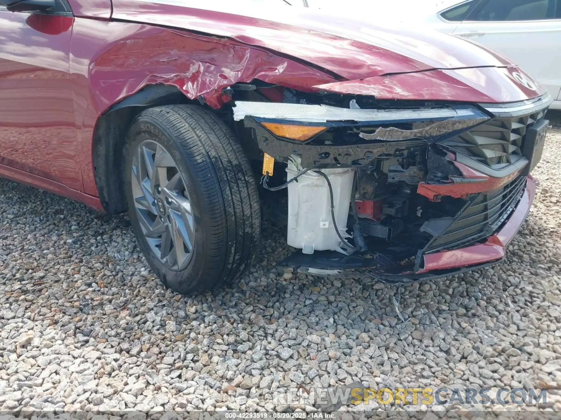 6 fotografías del automóvil dañado KMHLM4DG8RU785742 HYUNDAI ELANTRA 2024