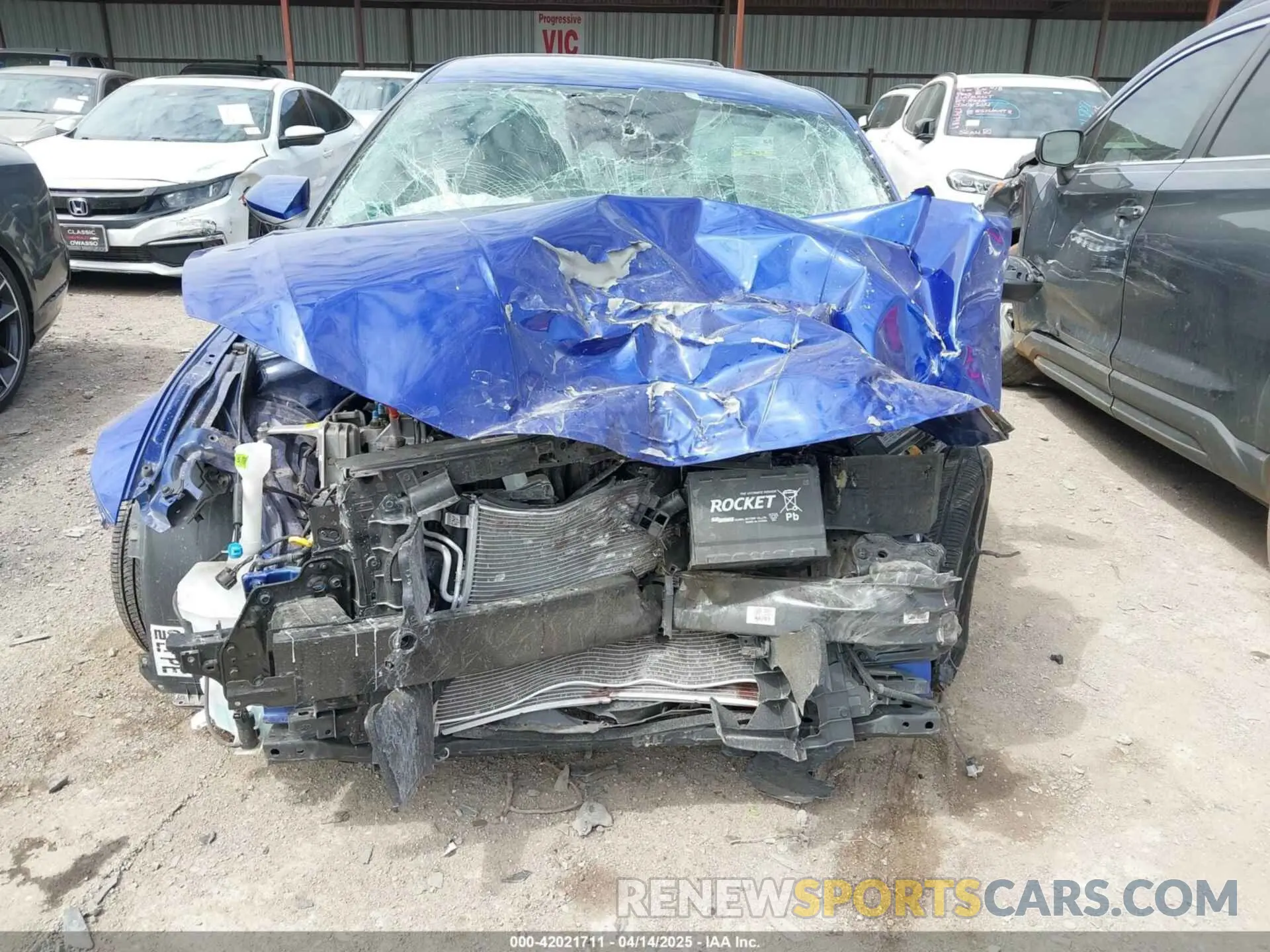 6 fotografías del automóvil dañado KMHLM4DG8RU817413 HYUNDAI ELANTRA 2024