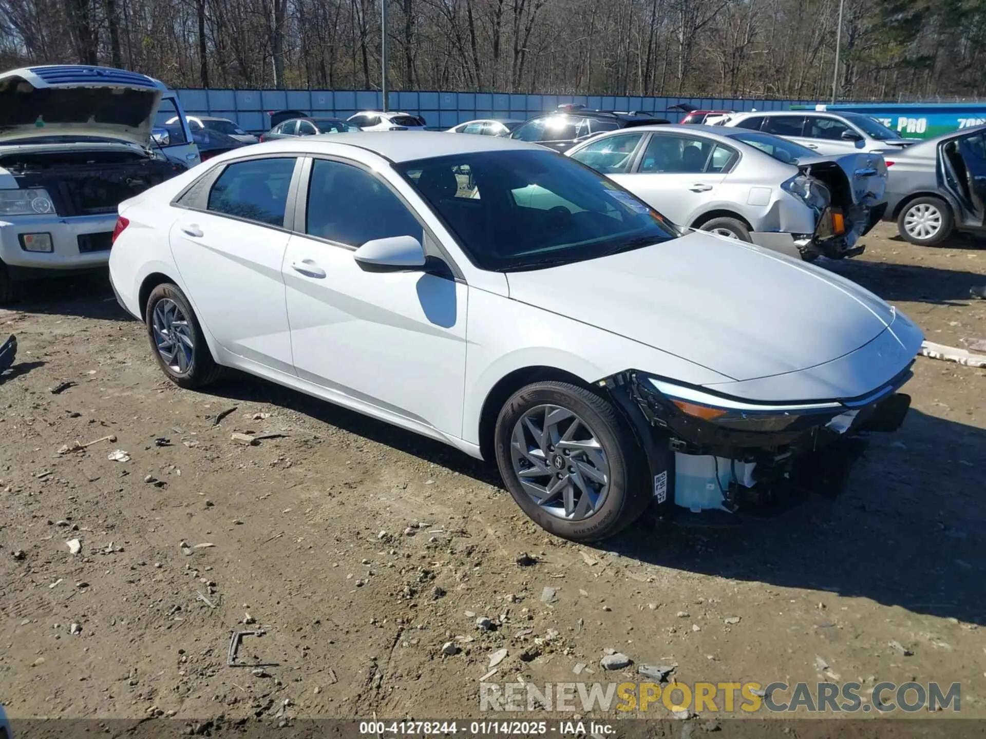 1 fotografías del automóvil dañado KMHLM4DG9RU700181 HYUNDAI ELANTRA 2024