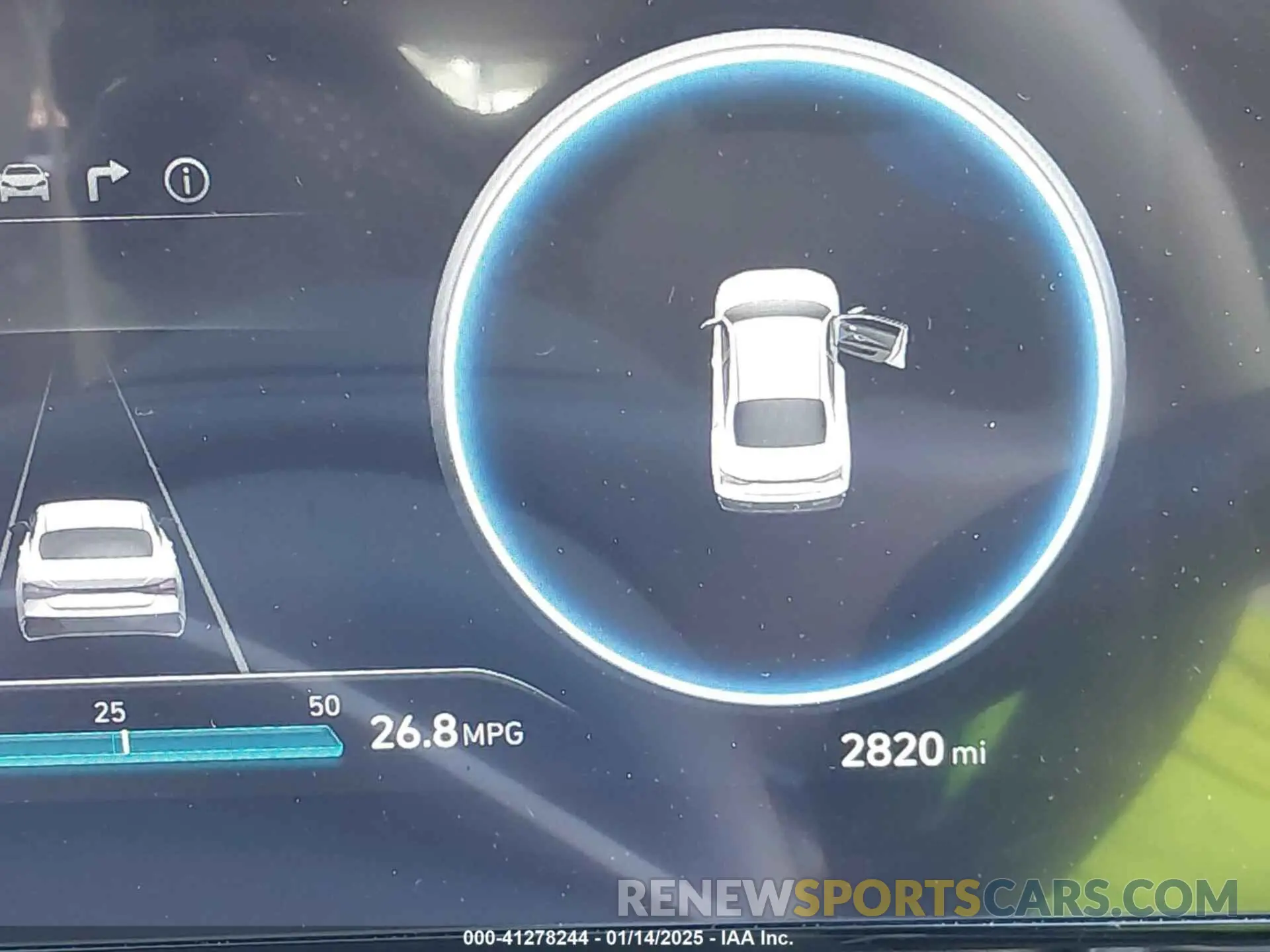 16 fotografías del automóvil dañado KMHLM4DG9RU700181 HYUNDAI ELANTRA 2024