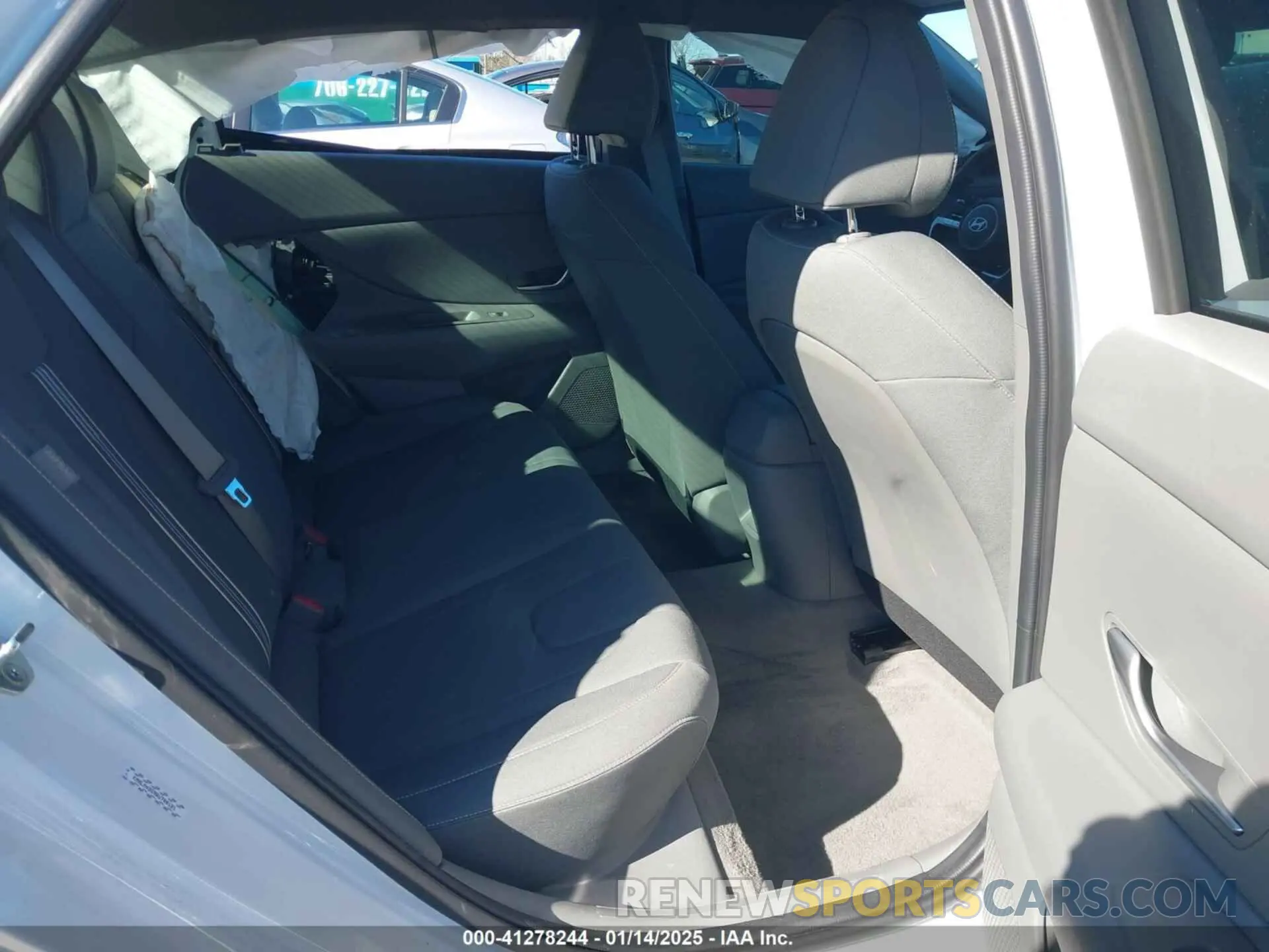 8 fotografías del automóvil dañado KMHLM4DG9RU700181 HYUNDAI ELANTRA 2024