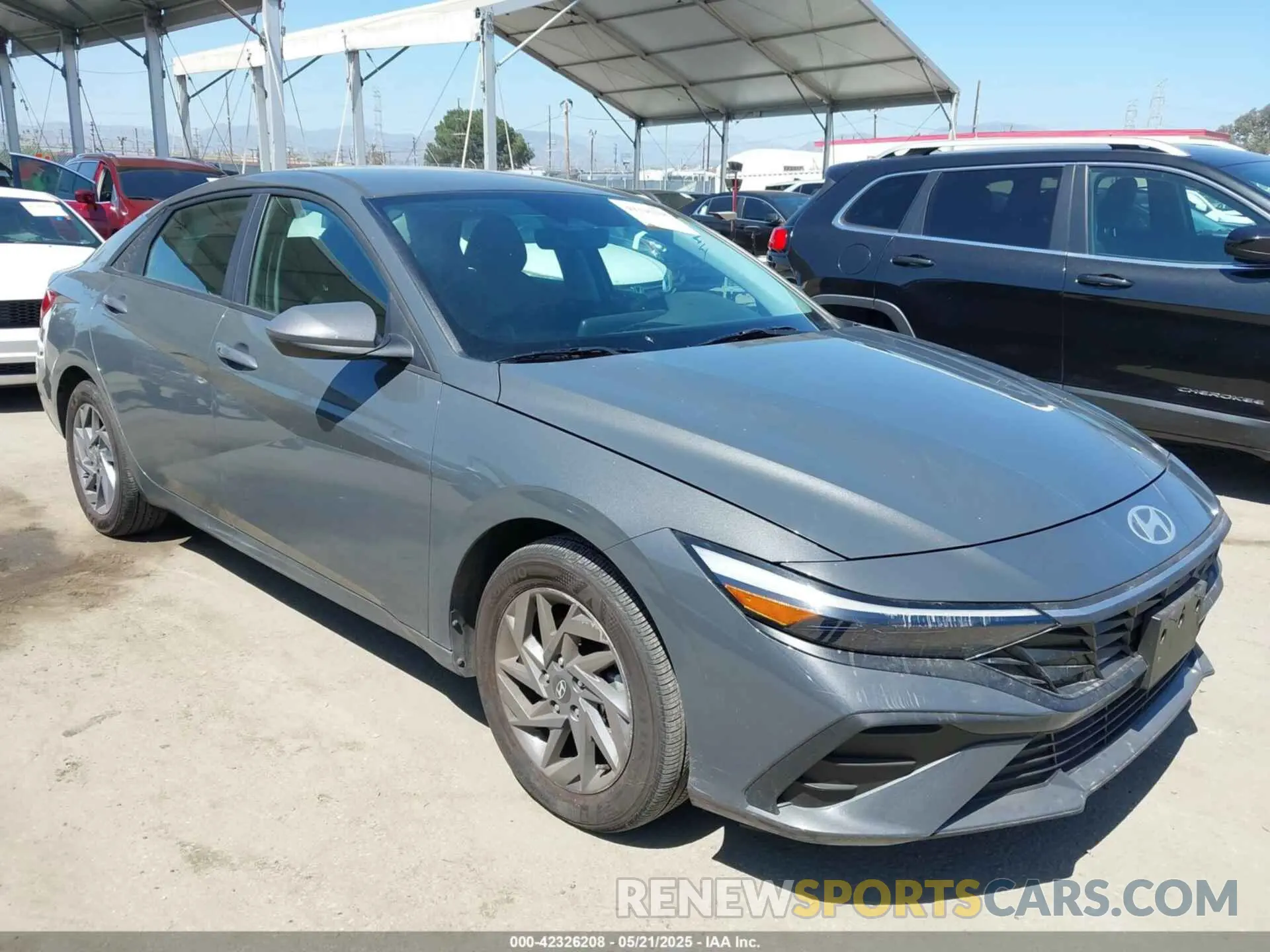 1 fotografías del automóvil dañado KMHLM4DG9RU730944 HYUNDAI ELANTRA 2024