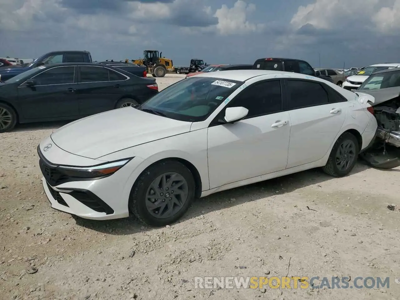 1 fotografías del automóvil dañado KMHLM4DG9RU761840 HYUNDAI ELANTRA 2024