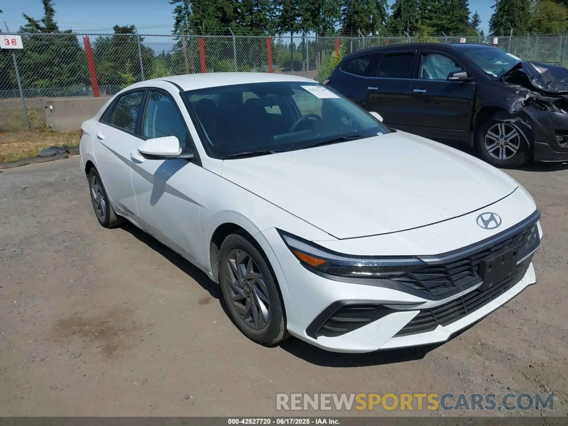 1 fotografías del automóvil dañado KMHLM4DG9RU819624 HYUNDAI ELANTRA 2024