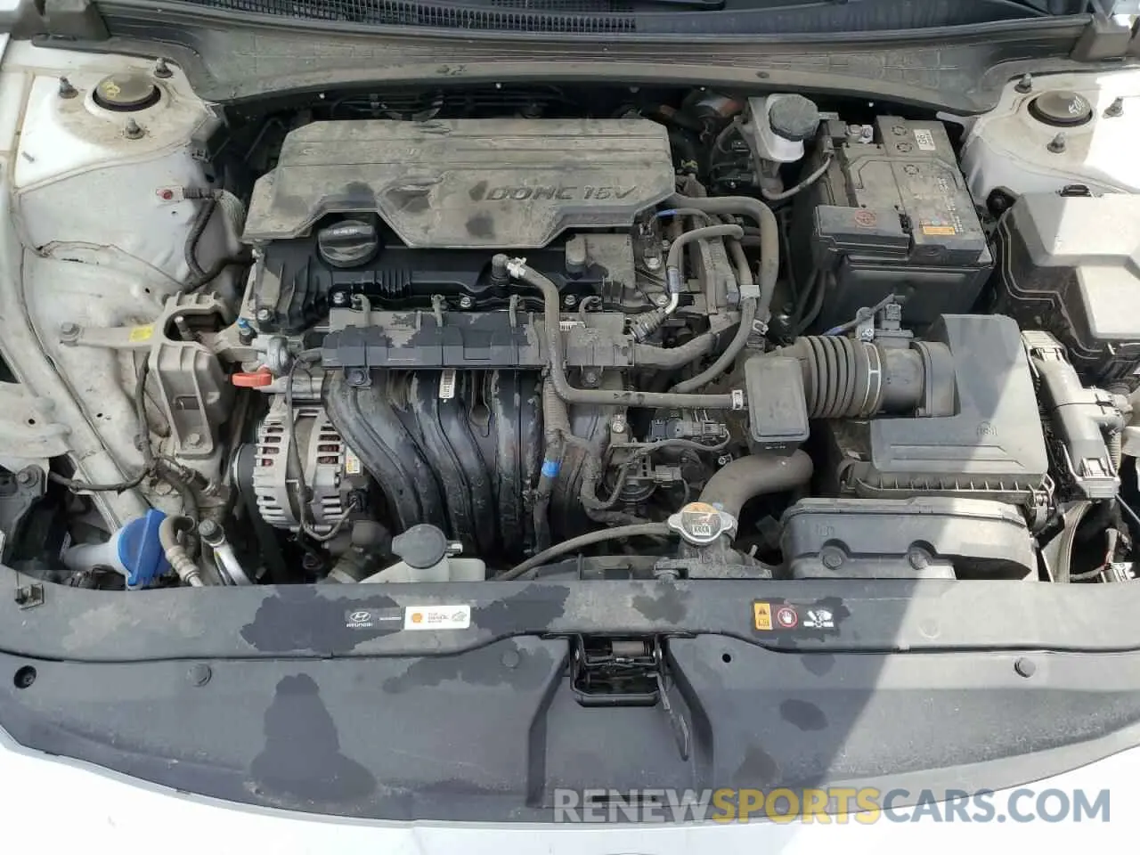 11 fotografías del automóvil dañado KMHLM4DGXRU694455 HYUNDAI ELANTRA 2024