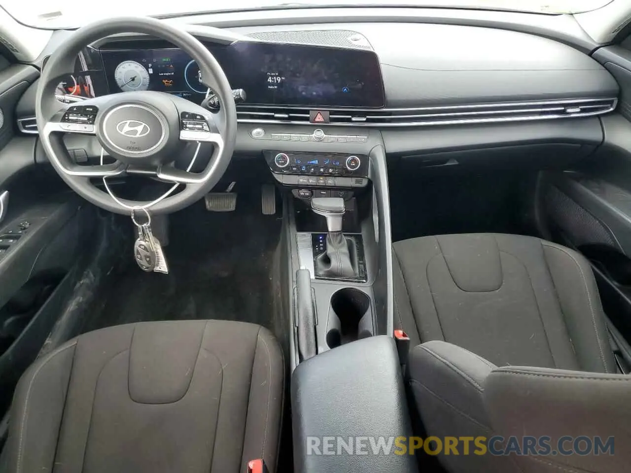8 fotografías del automóvil dañado KMHLM4DGXRU694455 HYUNDAI ELANTRA 2024
