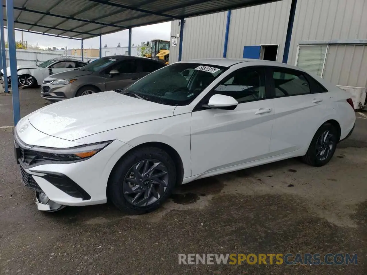 1 fotografías del automóvil dañado KMHLM4DGXRU696092 HYUNDAI ELANTRA 2024