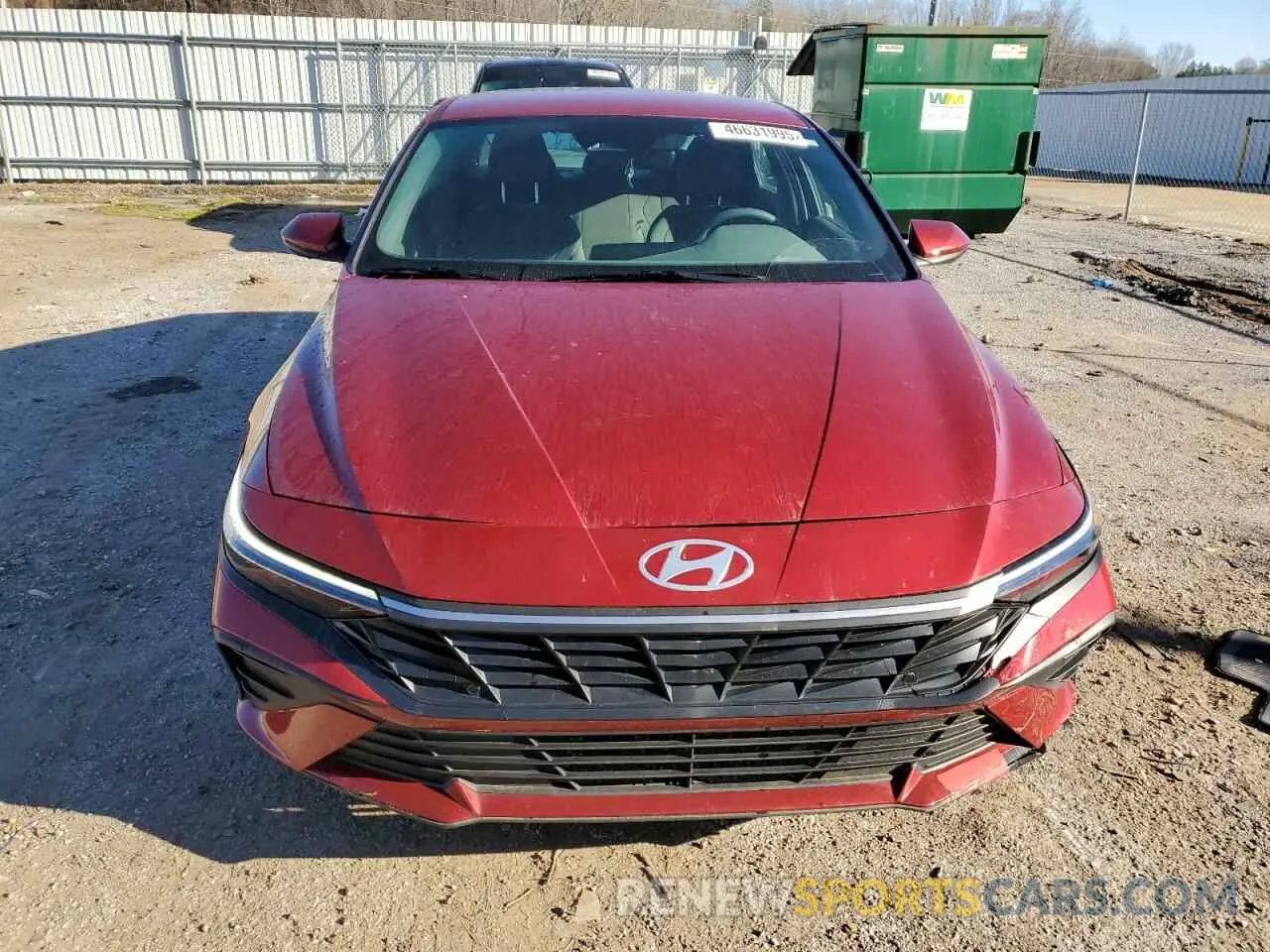 5 fotografías del automóvil dañado KMHLM4DGXRU702893 HYUNDAI ELANTRA 2024