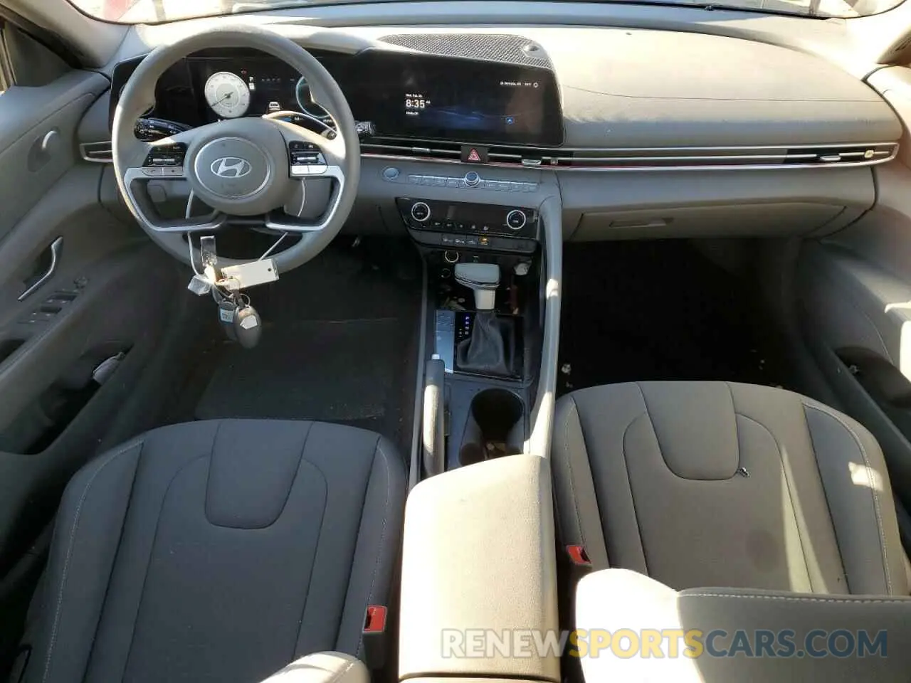 8 fotografías del automóvil dañado KMHLM4DGXRU702893 HYUNDAI ELANTRA 2024