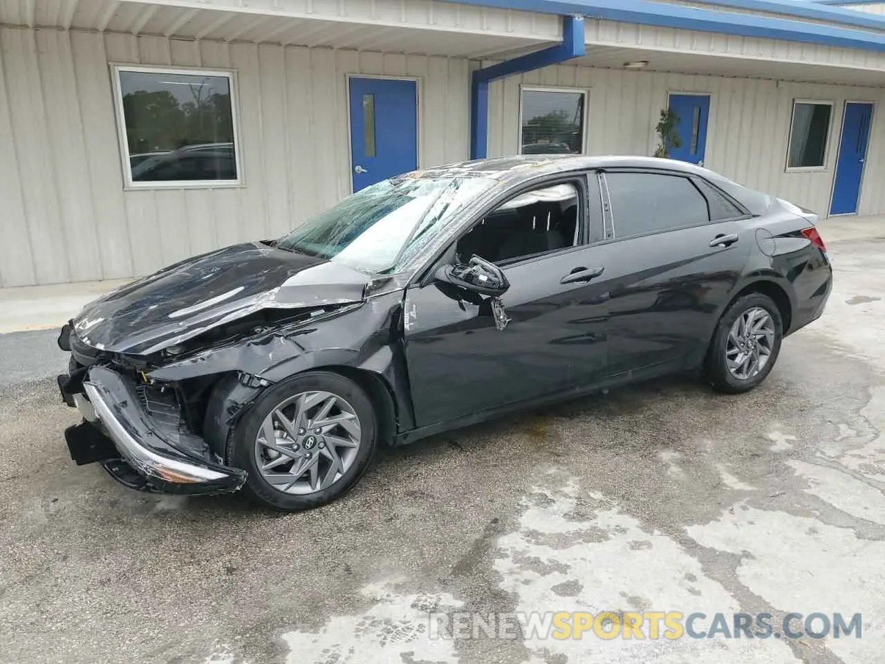 1 fotografías del automóvil dañado KMHLM4DGXRU703834 HYUNDAI ELANTRA 2024