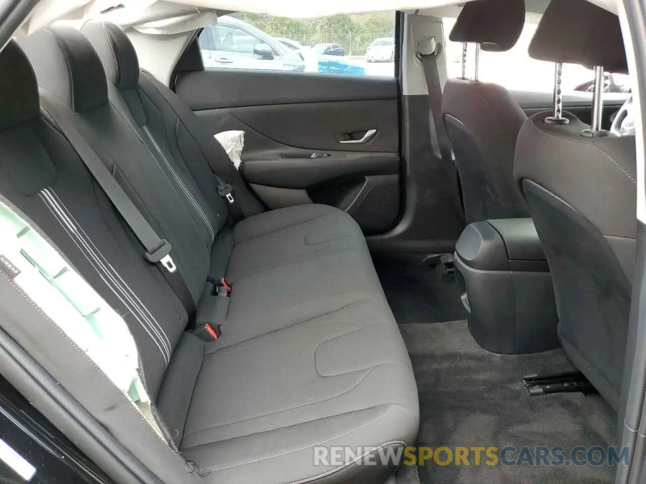 10 fotografías del automóvil dañado KMHLM4DGXRU703834 HYUNDAI ELANTRA 2024