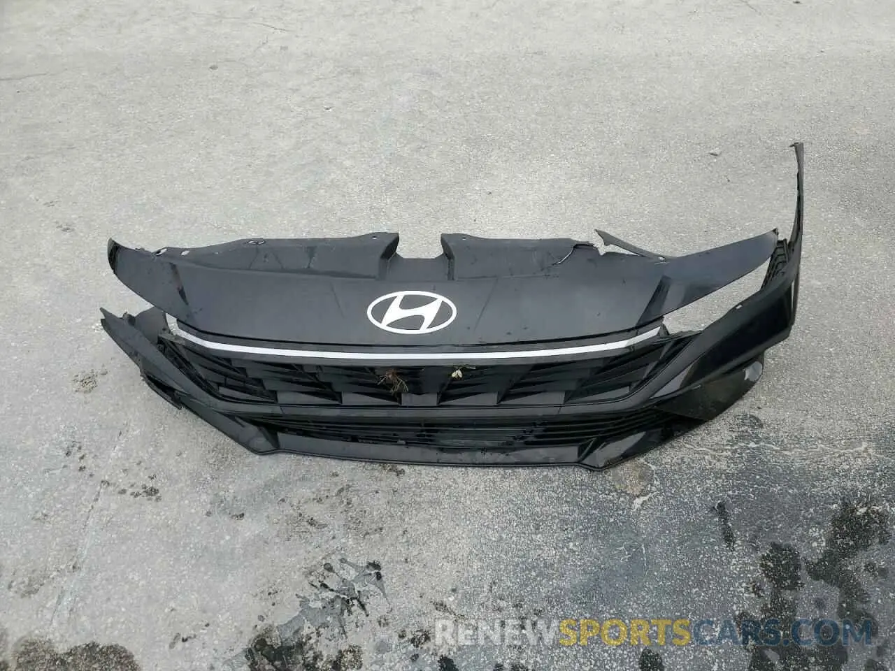 12 fotografías del automóvil dañado KMHLM4DGXRU703834 HYUNDAI ELANTRA 2024