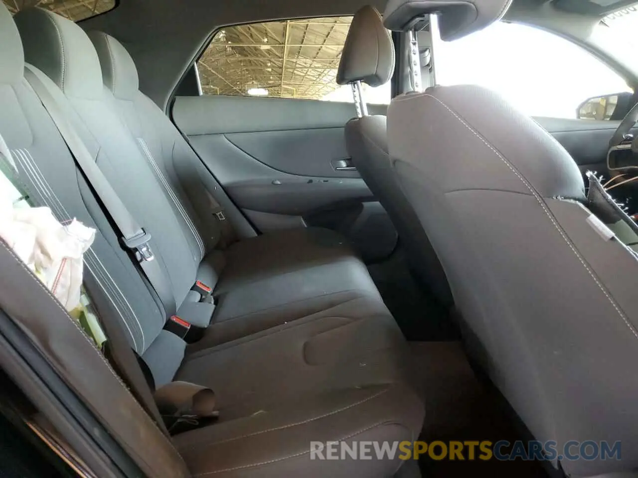 10 fotografías del automóvil dañado KMHLM4DGXRU712260 HYUNDAI ELANTRA 2024