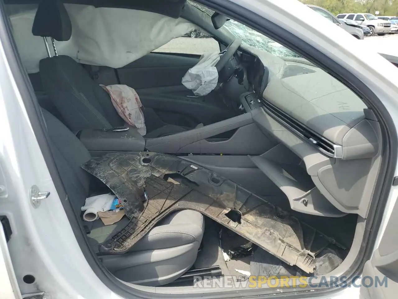 7 fotografías del automóvil dañado KMHLM4DGXRU719144 HYUNDAI ELANTRA 2024