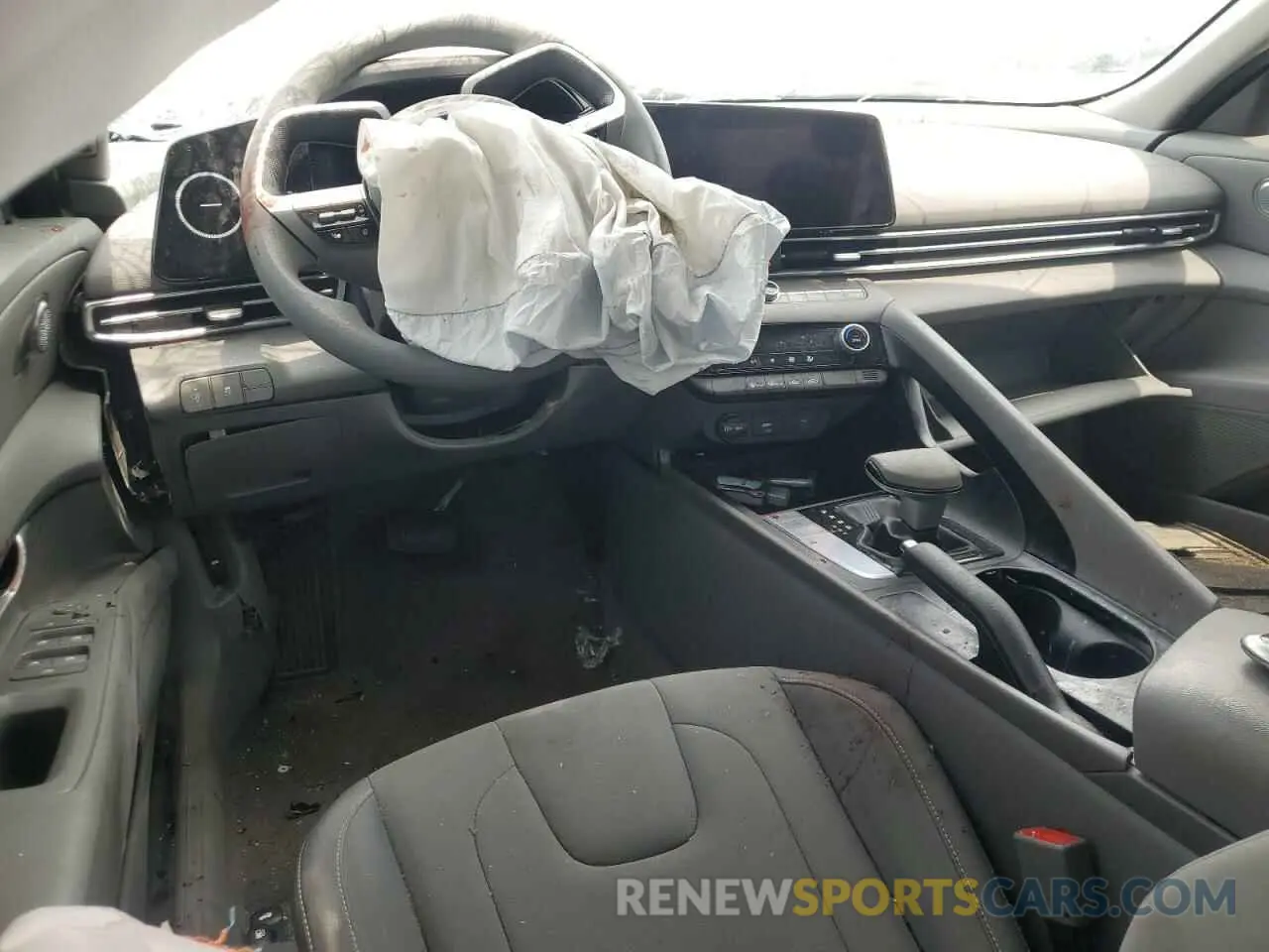 8 fotografías del automóvil dañado KMHLM4DGXRU719144 HYUNDAI ELANTRA 2024