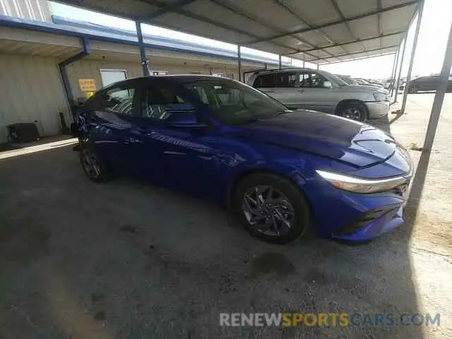13 fotografías del automóvil dañado KMHLM4DJ0RU104730 HYUNDAI ELANTRA 2024