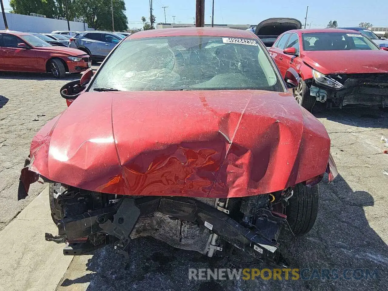 5 fotografías del automóvil dañado KMHLM4DJ1RU093351 HYUNDAI ELANTRA 2024