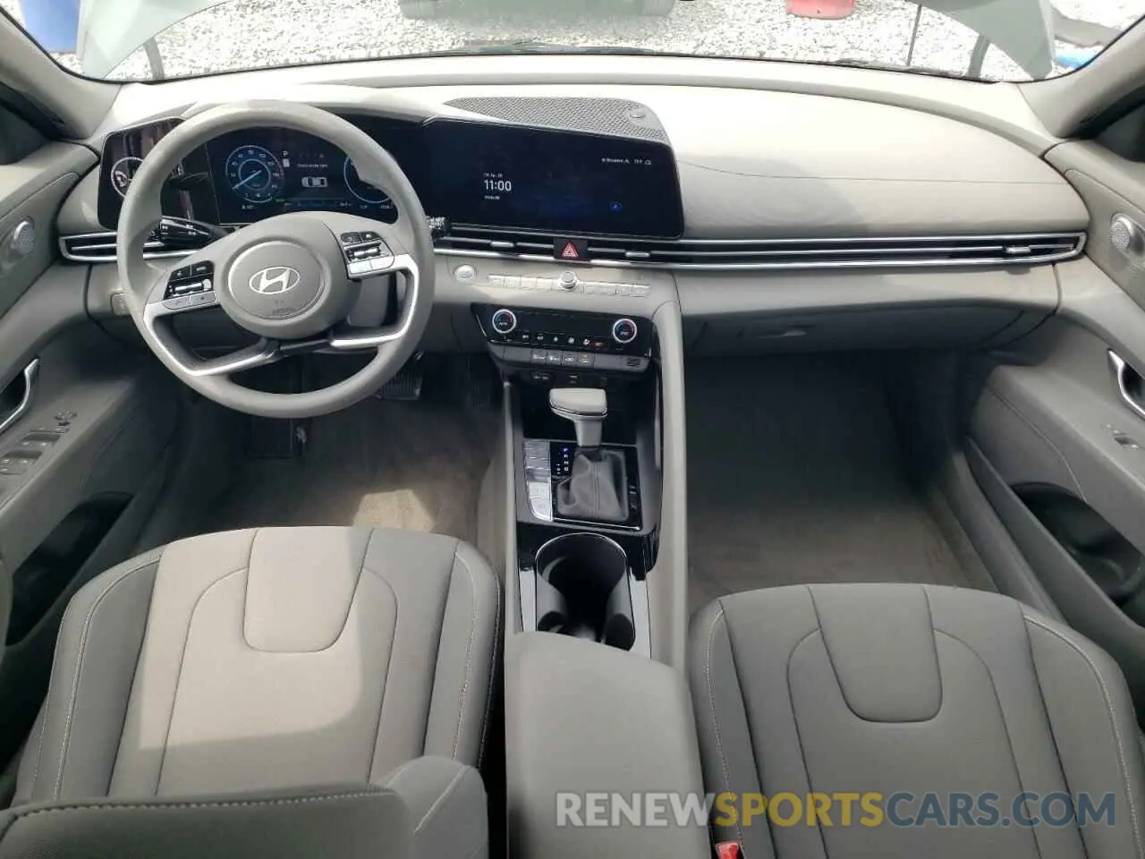8 fotografías del automóvil dañado KMHLM4DJ1RU101710 HYUNDAI ELANTRA 2024