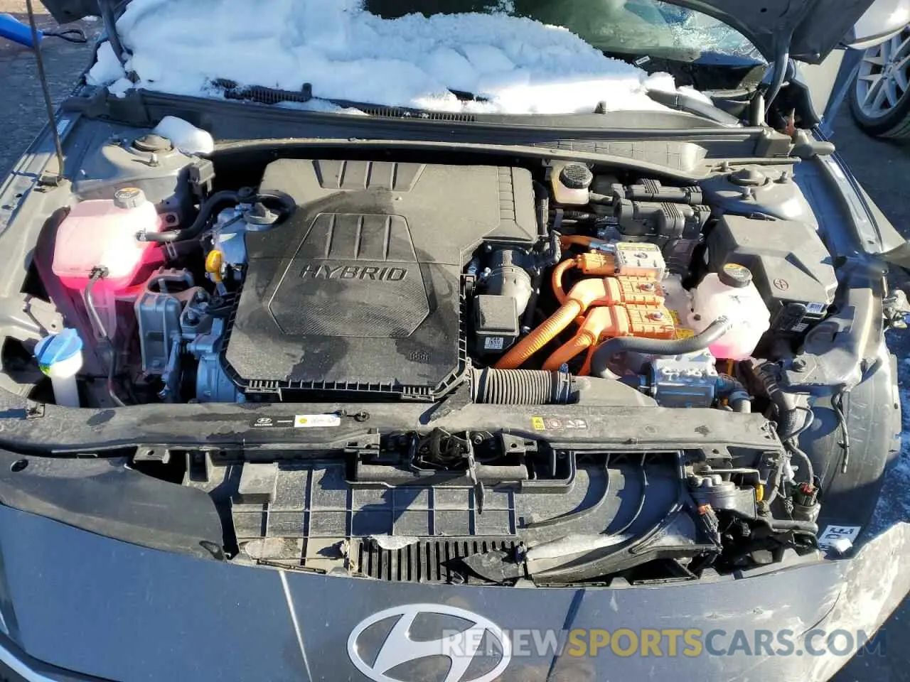 11 fotografías del automóvil dañado KMHLM4DJ2RU110030 HYUNDAI ELANTRA 2024