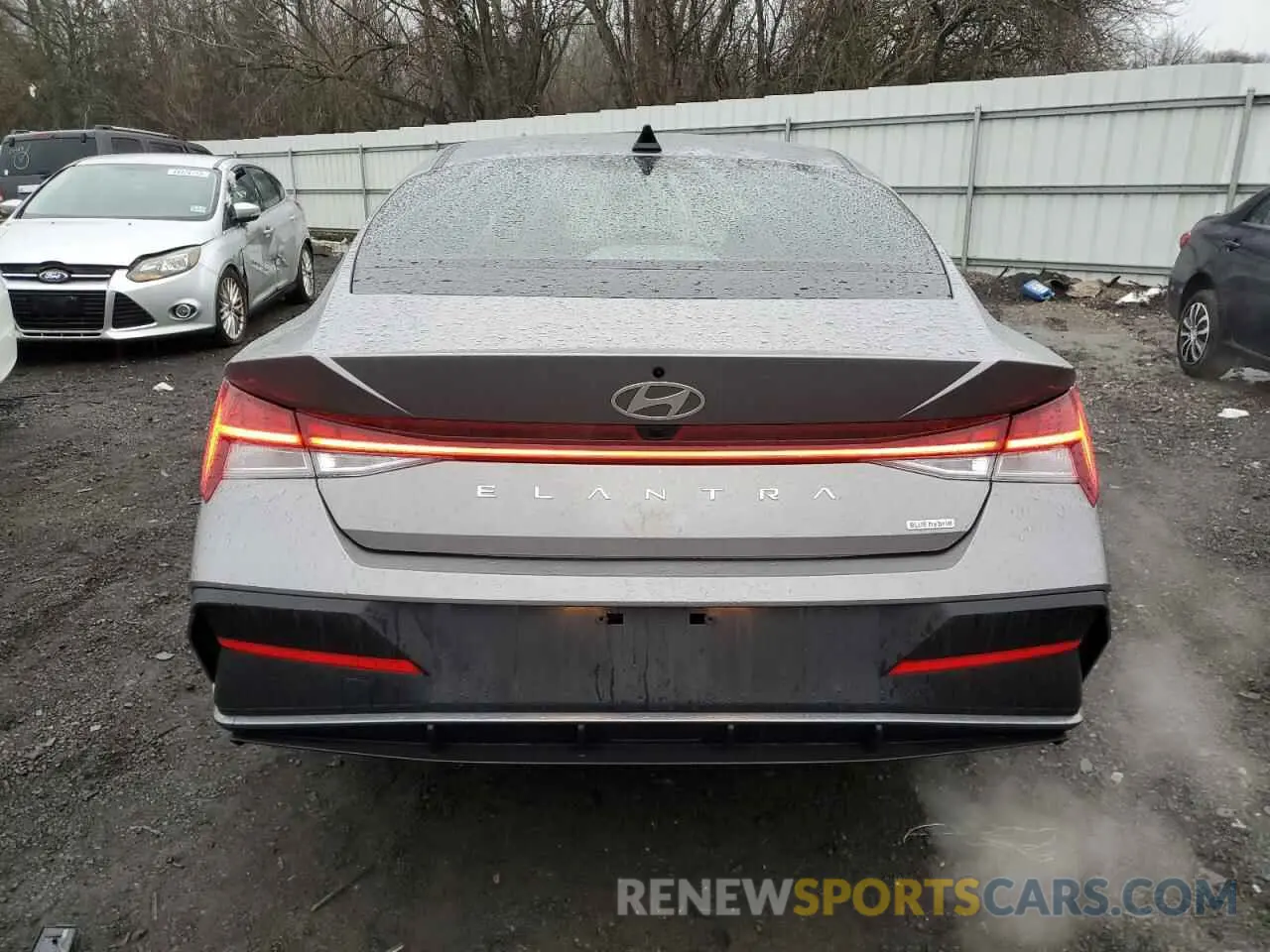 6 fotografías del automóvil dañado KMHLM4DJ2RU118192 HYUNDAI ELANTRA 2024