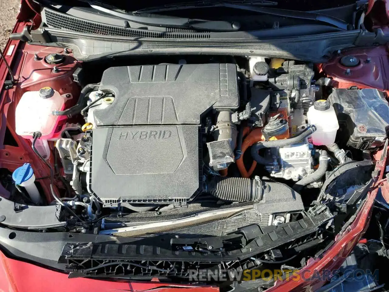 11 fotografías del automóvil dañado KMHLM4DJ3RU095005 HYUNDAI ELANTRA 2024