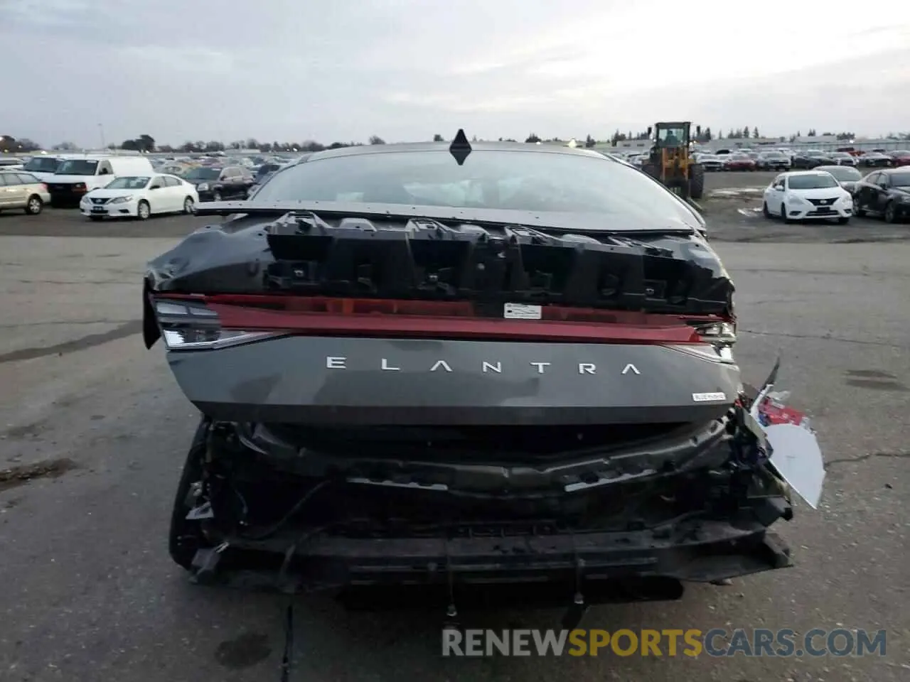 6 fotografías del automóvil dañado KMHLM4DJ3RU097000 HYUNDAI ELANTRA 2024