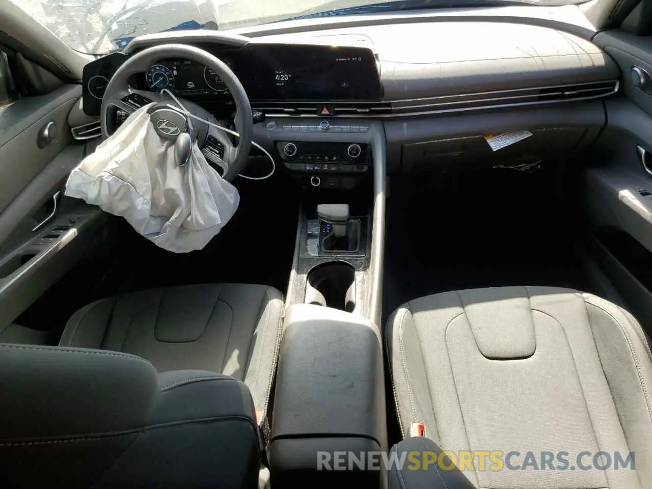 8 fotografías del automóvil dañado KMHLM4DJ4RU093232 HYUNDAI ELANTRA 2024