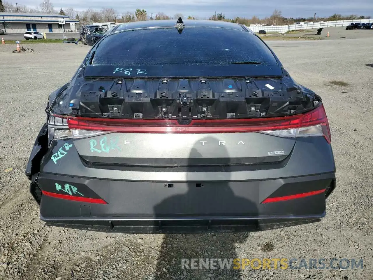 6 fotografías del automóvil dañado KMHLM4DJ5RU113424 HYUNDAI ELANTRA 2024
