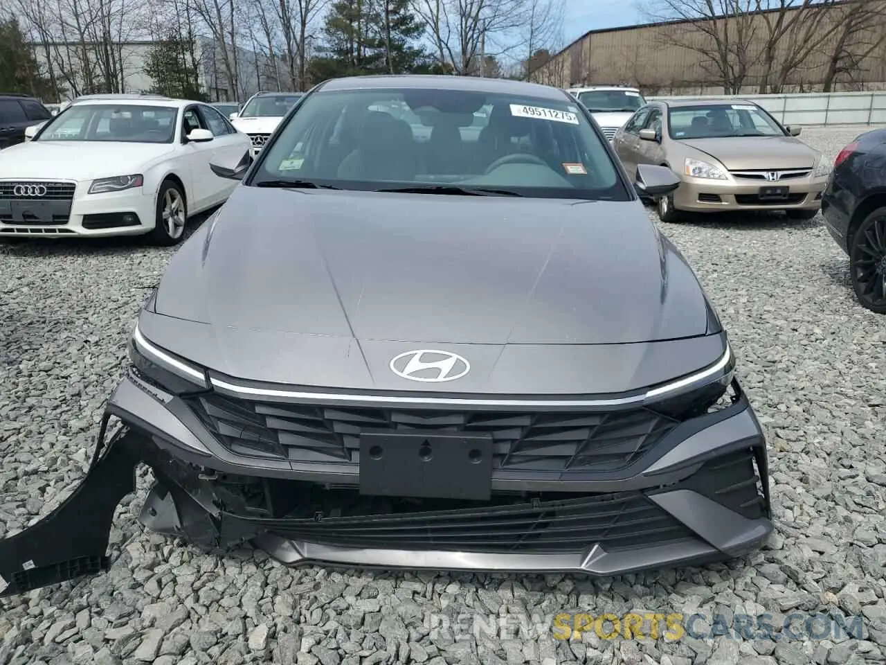 5 fotografías del automóvil dañado KMHLM4DJ7RU113134 HYUNDAI ELANTRA 2024