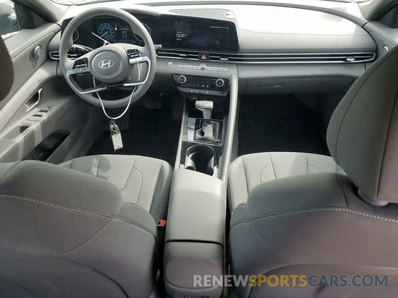 8 fotografías del automóvil dañado KMHLM4DJ7RU113134 HYUNDAI ELANTRA 2024