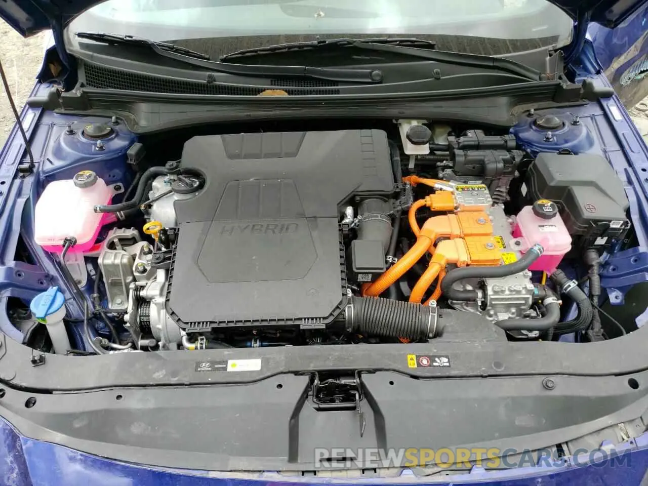 11 fotografías del automóvil dañado KMHLM4DJ9RU110235 HYUNDAI ELANTRA 2024