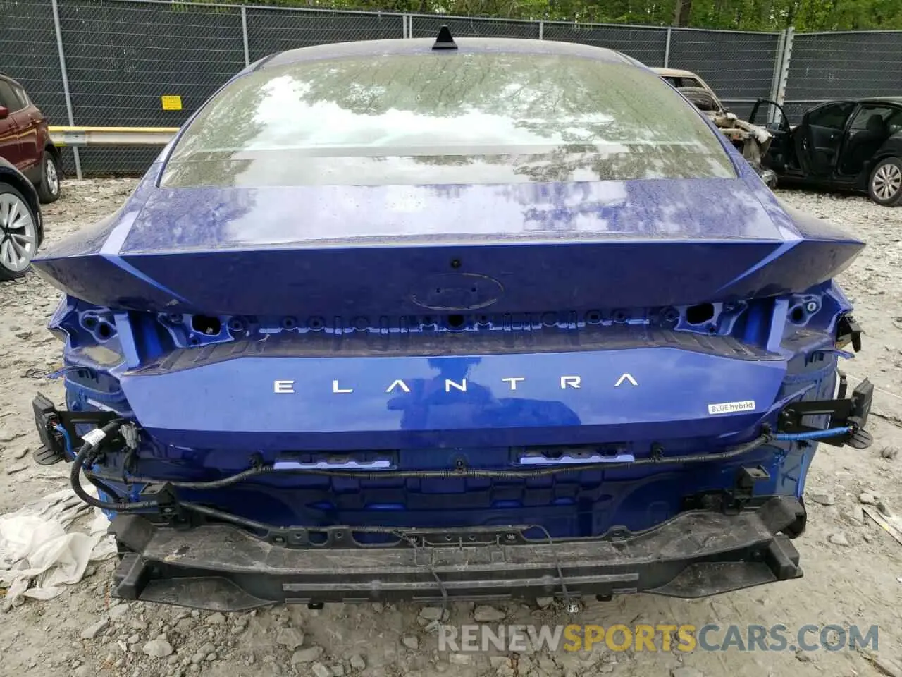 6 fotografías del automóvil dañado KMHLM4DJ9RU110235 HYUNDAI ELANTRA 2024