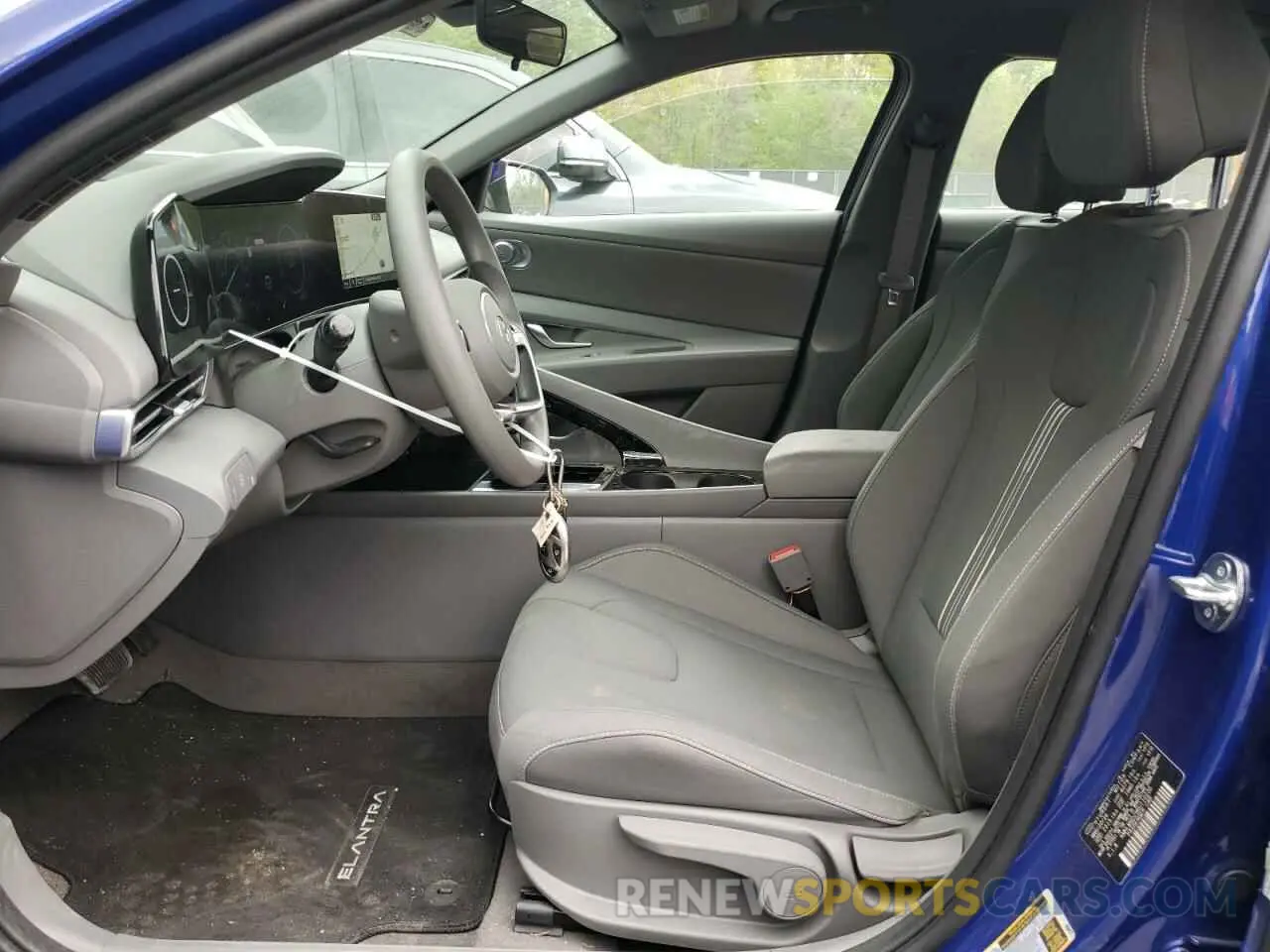 7 fotografías del automóvil dañado KMHLM4DJ9RU110235 HYUNDAI ELANTRA 2024