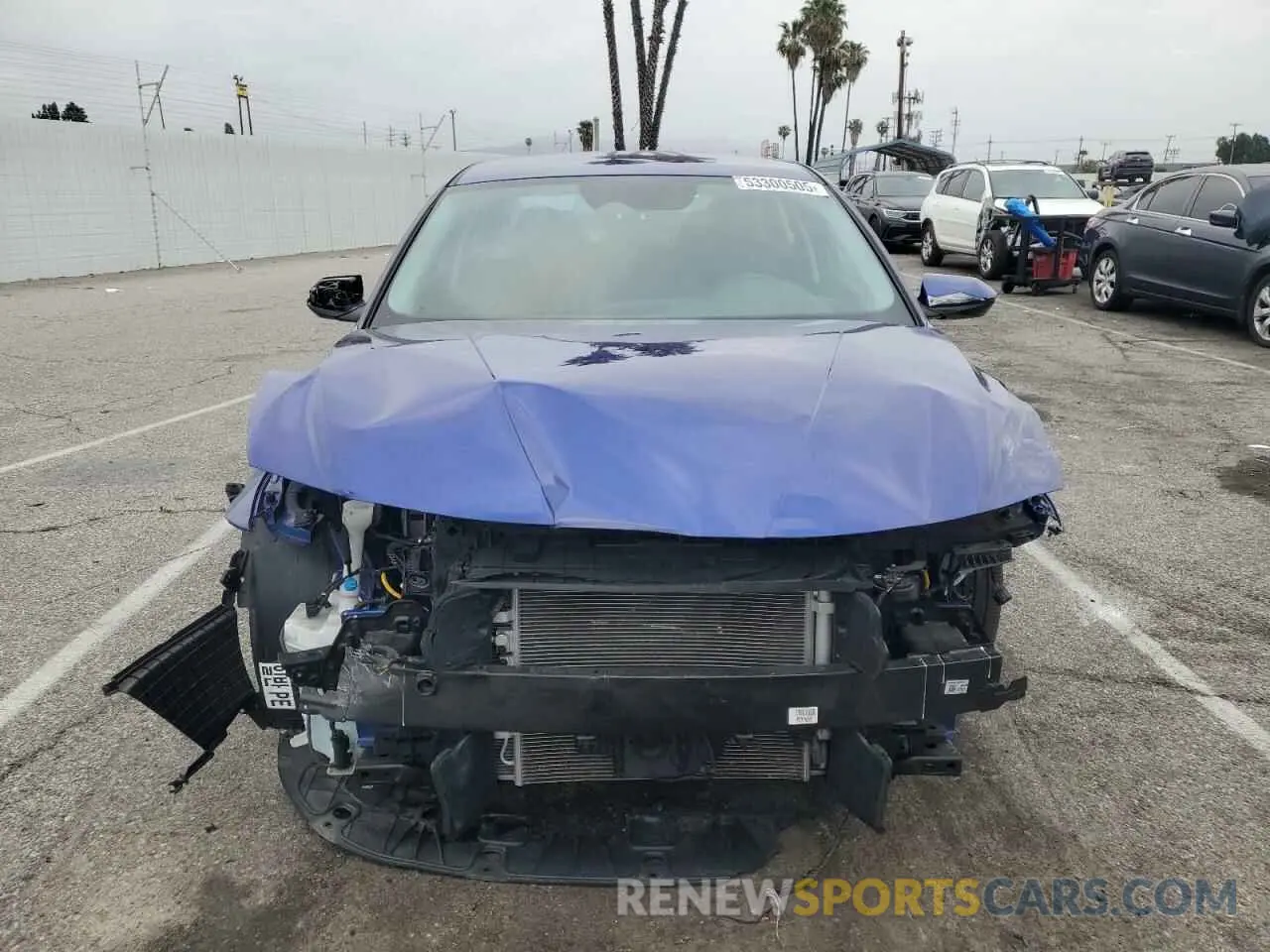 5 fotografías del automóvil dañado KMHLM4DJXRU103567 HYUNDAI ELANTRA 2024