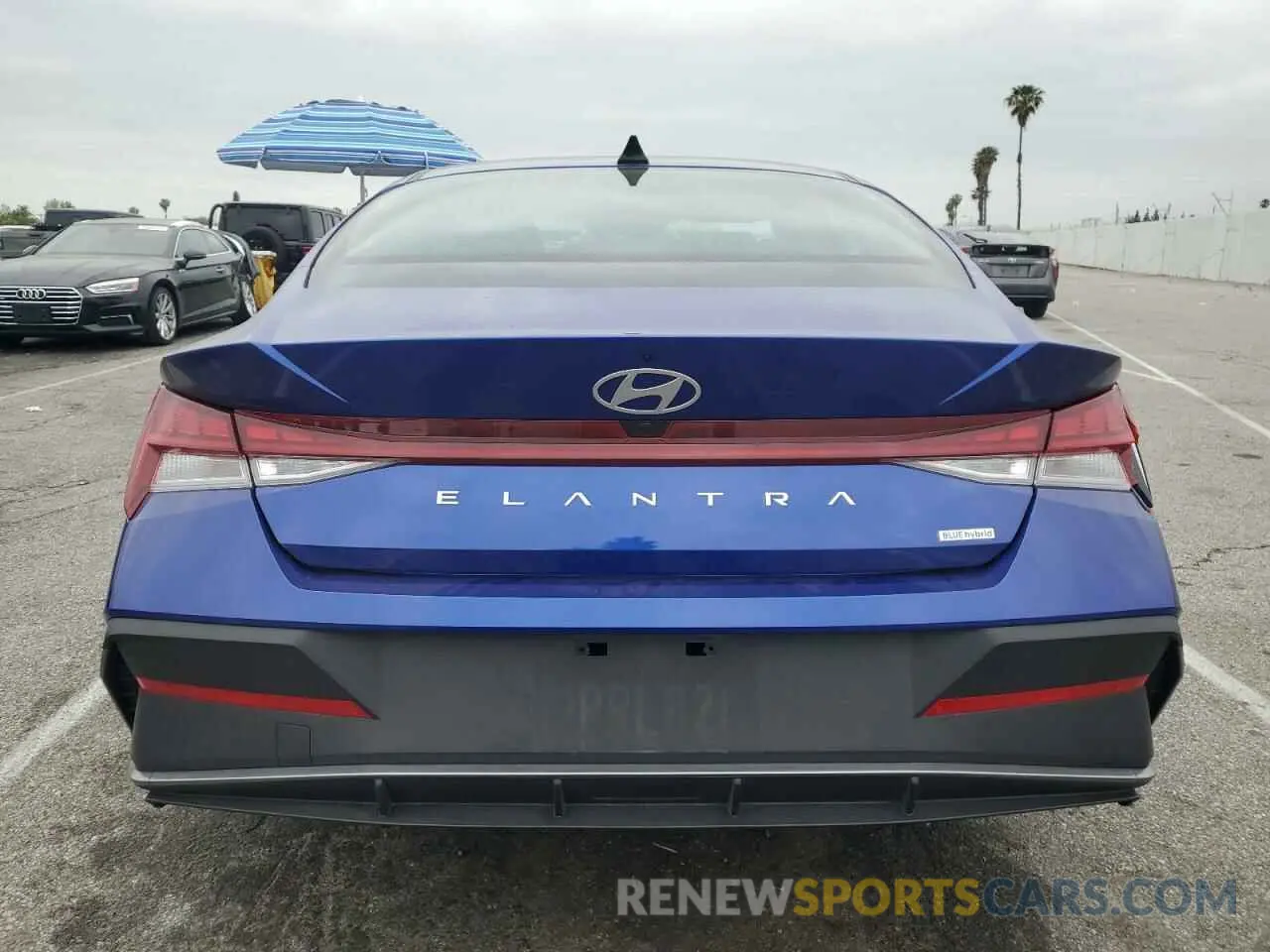 6 fotografías del automóvil dañado KMHLM4DJXRU103567 HYUNDAI ELANTRA 2024