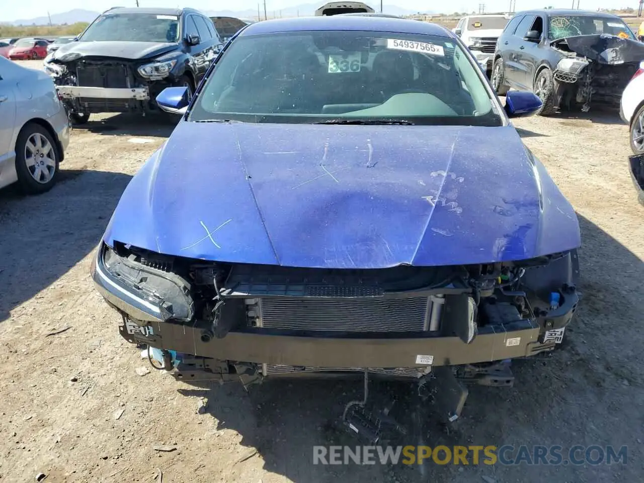 5 fotografías del automóvil dañado KMHLM4DJXRU103794 HYUNDAI ELANTRA 2024
