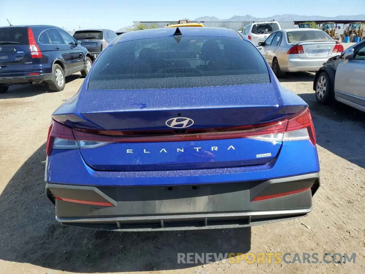 6 fotografías del automóvil dañado KMHLM4DJXRU103794 HYUNDAI ELANTRA 2024